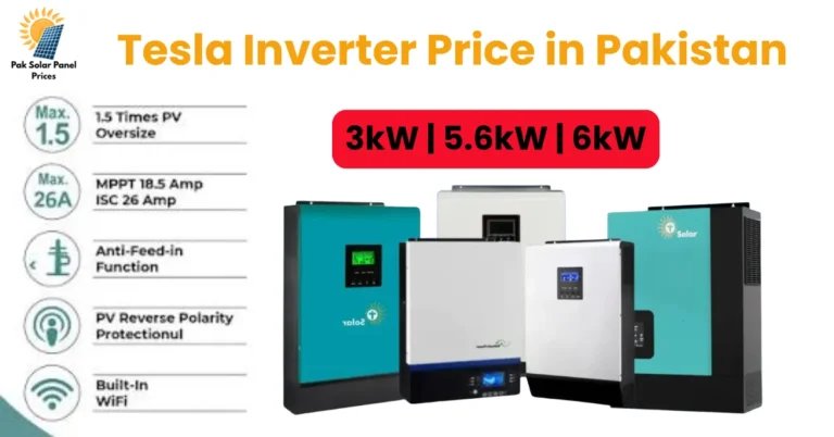 Tesla inverter price in Pakistan 2026 with the latest hybrid and on-grid models