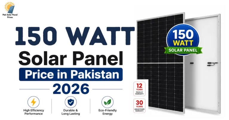 150 Watt Solar Plate Price, 150 Watt Solar Panel Rates 2026, 150W Solar Panel Price Pakistan