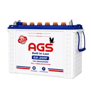 AGS Battery Price in Pakistan 2026, AGS battery latest price with tubular and lead acid battery models for solar systems