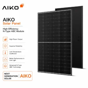 AIKO Solar Panel with advanced N-Type solar cell technology