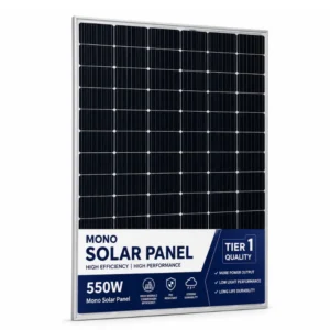 Mono Solar Panel Price in Pakistan 2026 | 550W High Efficiency Solar Panel Mono Solar Panel Price in Pakistan 2026 – 550W high efficiency Tier 1 mono solar panel for residential and commercial use.