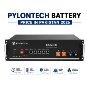 Pylontech Battery Price in Pakistan 2026, Pylontech US5000 lithium battery, 48V solar battery, home energy storage battery Pakistan