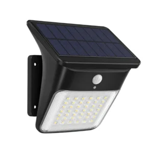 Solar Wall Light, Outdoor Solar LED Wall Light, Waterproof Motion Sensor Security Light, Solar Powered Garden Light, Energy Saving Light