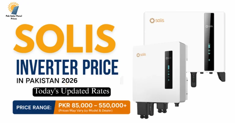 Solis inverter price in Pakistan 2026 with advanced hybrid solar inverter models