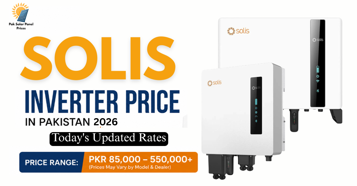 Solis inverter price in Pakistan 2026 with advanced hybrid solar inverter models