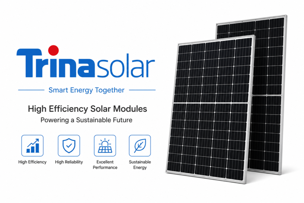 Trina Solar high-efficiency solar panels with latest prices in Pakistan 2026