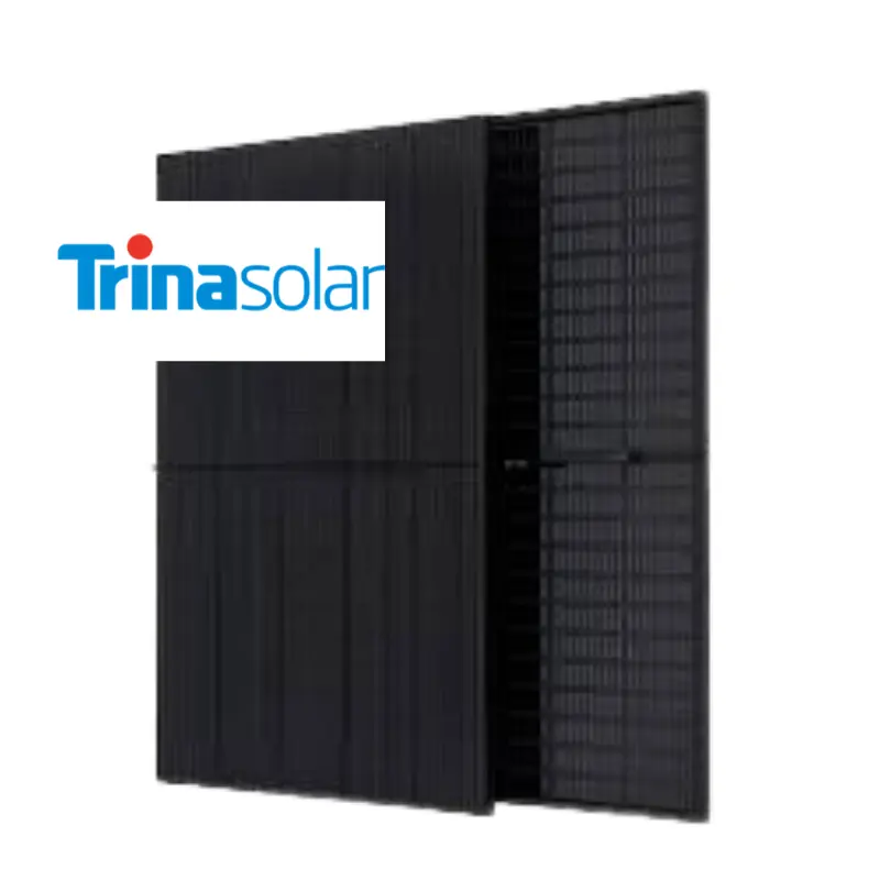 Trina Solar Panel price in Pakistan 2026 with high-efficiency black monocrystalline solar panel