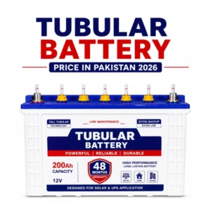 Tubular Battery Price in Pakistan 2026, 200Ah 12V tubular battery for solar system, UPS battery, home and office backup