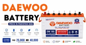Daewoo battery price in Pakistan, Daewoo tubular battery, Daewoo battery for solar system, Daewoo battery Prices, Daewoo battery models, Daewoo battery