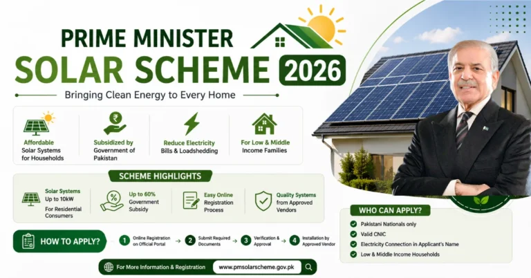 Prime Minister Solar Scheme 2026, solar panel scheme, government solar subsidy, solar system for homes and clean energy